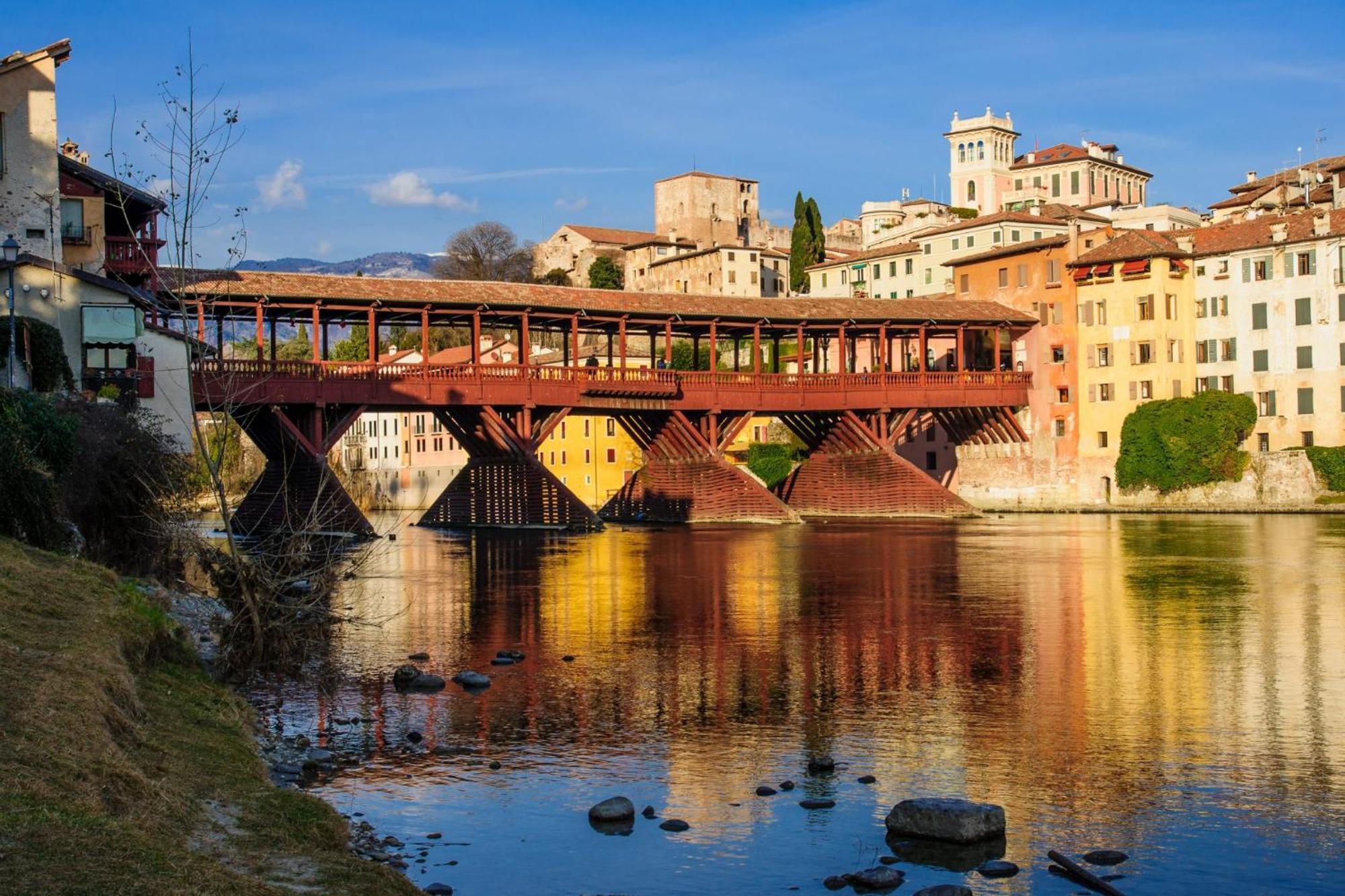 Ponte Vecchio, Elegante Appartamento A Due Passi Dal Centro Μπασάνο Ντελ Γκράπα Εξωτερικό φωτογραφία